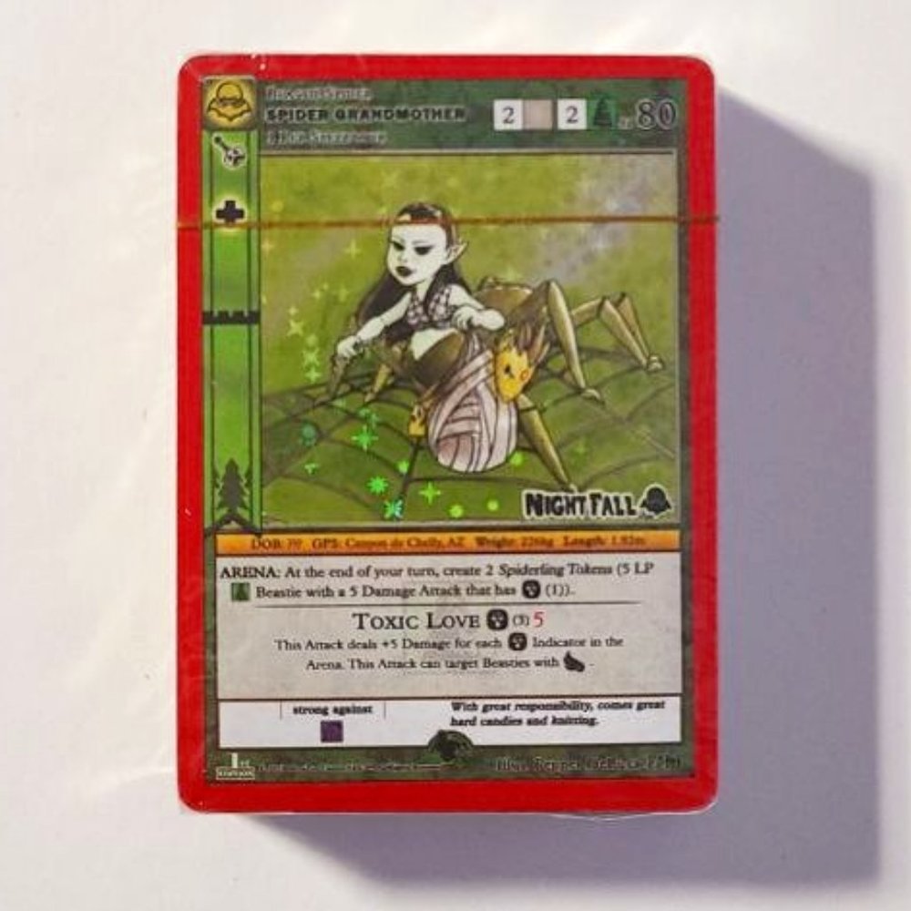 MetaZoo Nightfall 1st Edition Release Event Deck Promo Spider Grandmother Sealed